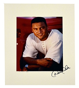 Derek Jeter Signed 12x14 Color Portrait Photo (L.E. 34/50)